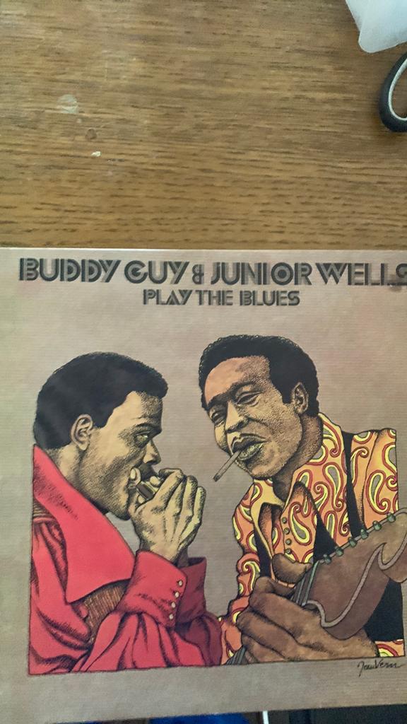 Buddy Guy and Junior Wells - Play the Blues, Cd's en Dvd's, 1980 tot heden, Ophalen of Verzenden, Zo goed als nieuw, 12 inch