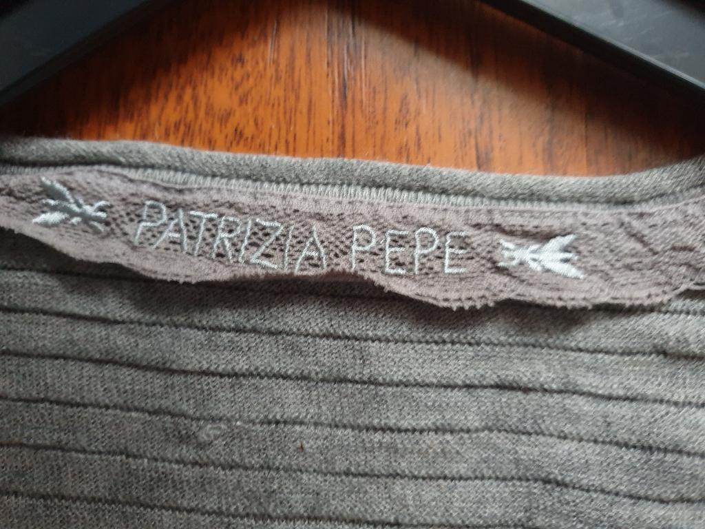 Patrizia Pepe grijze zijde cashmere top - Maat 0, Ophalen of Verzenden, Patrizia Pepe, Maat 34 (XS) of kleiner, Grijs