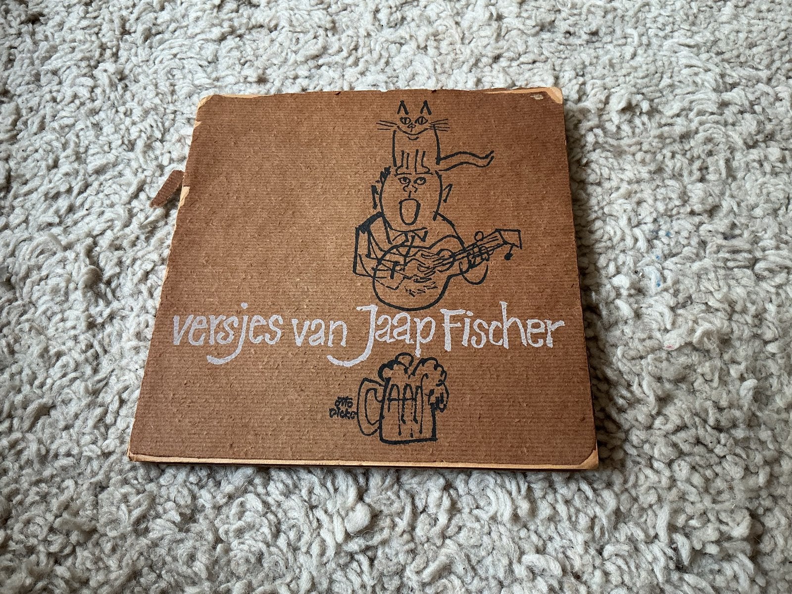 Versjes van Jaap Fischer - Vintage Boekje opbr giro 555, Ophalen of Verzenden, Gelezen, Nederland