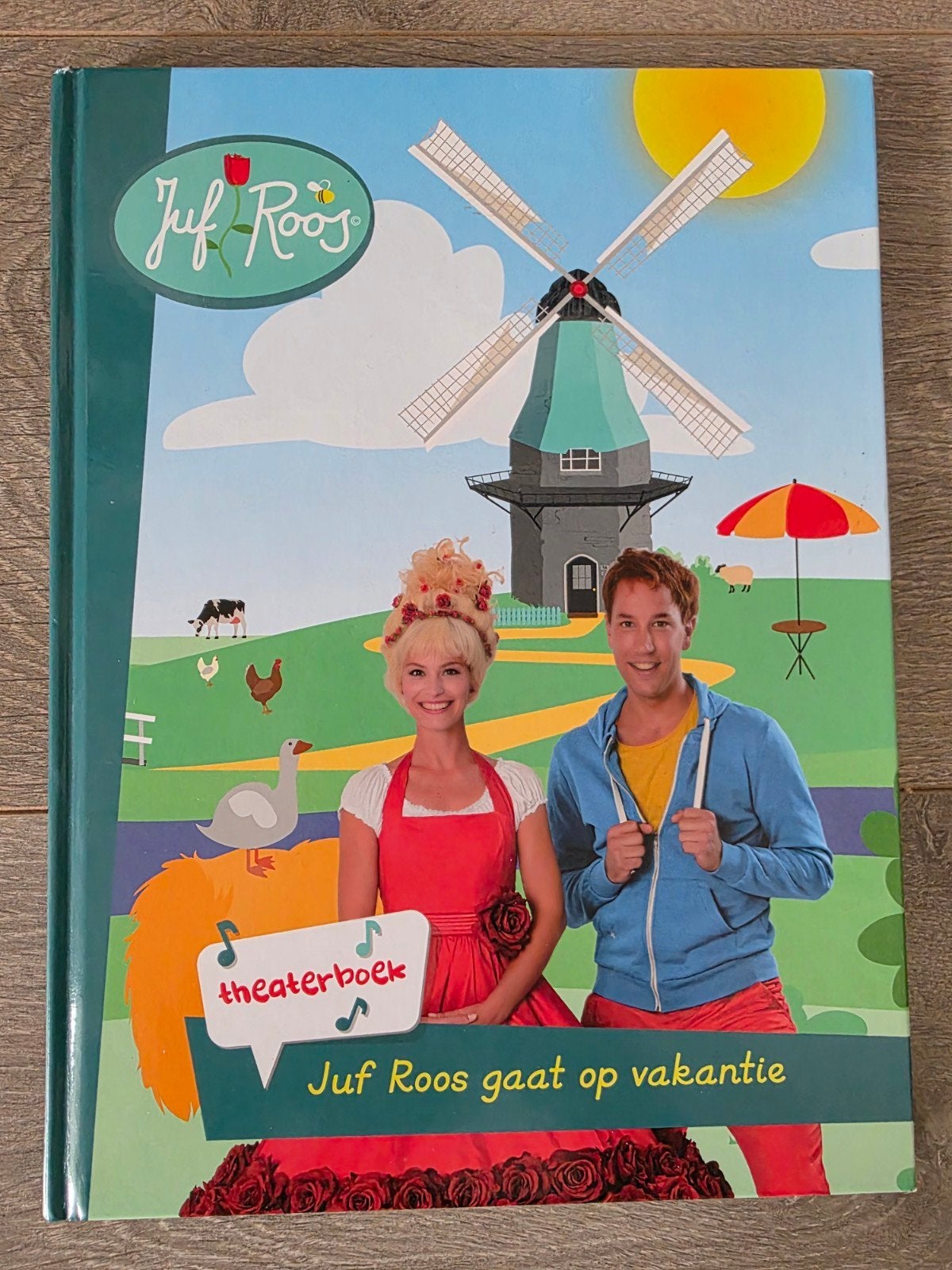 Juf Roos gaat op vakantie - Theaterboek, Boeken, Ophalen of Verzenden, Zo goed als nieuw