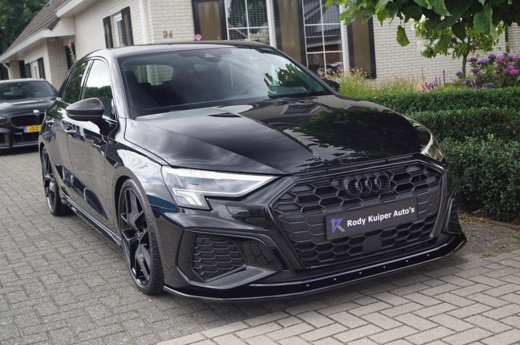 Audi A3 Sportback 45 TFSIe (245pk) 3X S-line S3 Look/Carbon/, Auto's, Audi, Automaat, Gebruikt, Zwart, 245 pk