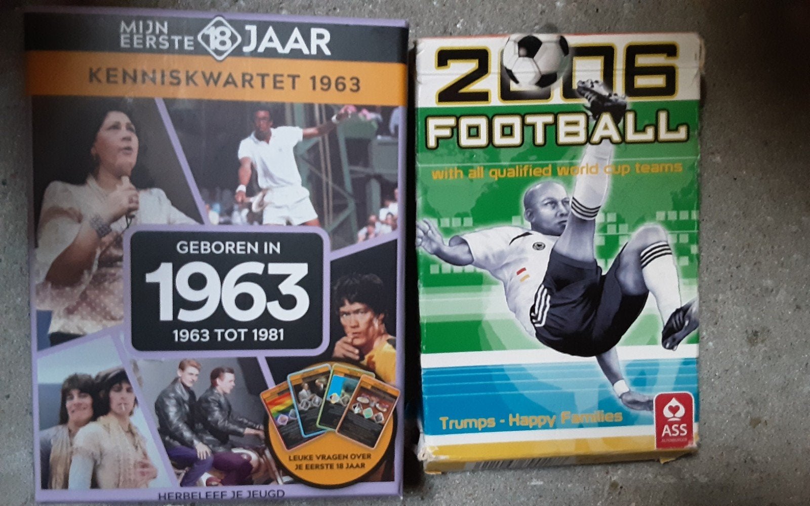 2006 Football Trumps - Happy Families (doosje beschadigd), Verzenden, Gebruikt, ASS