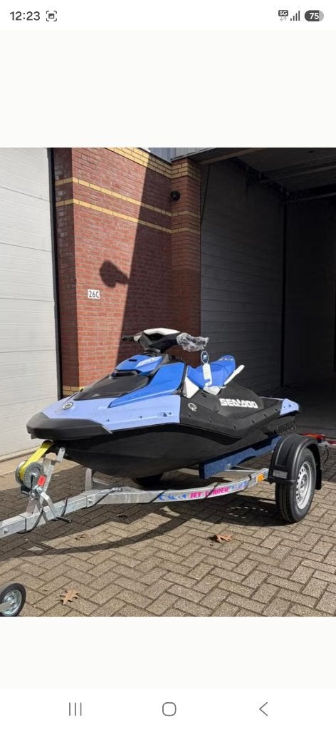 NIEUW Seadoo Spark 2024-0 vaaruren - 90Pk IBR+ Jetloader, Watersport en Boten, Ophalen, Nieuw, Benzine, 70 tot 120 pk