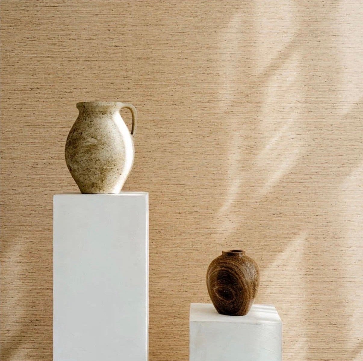 2 rollen Arte pampas Motas kleurstrand, 73502, Natuurlijk, Effen, Ophalen of Verzenden, Vinylbehang