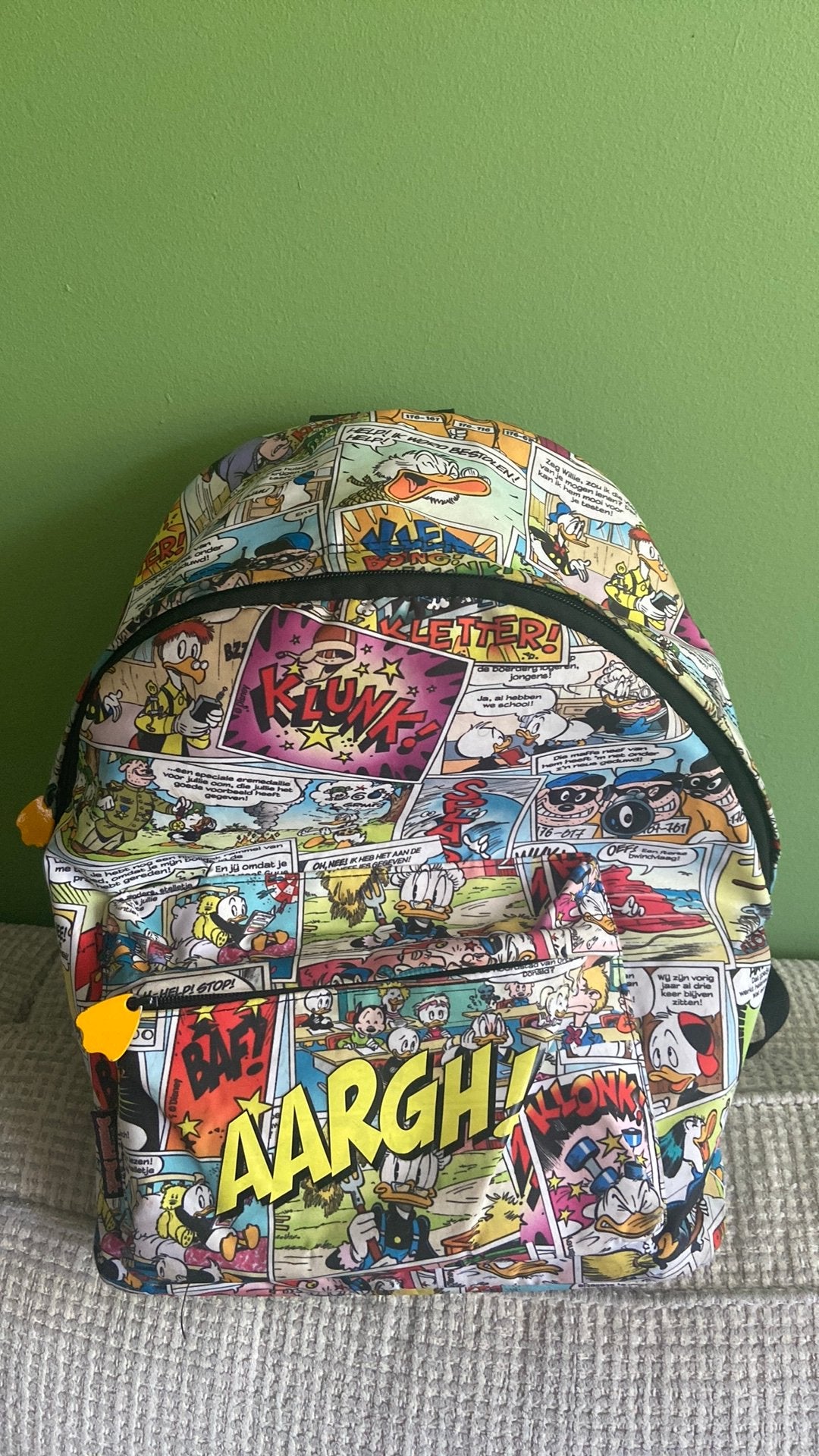 Rugzak donald duck, Sieraden, Tassen en Uiterlijk, Gebruikt, Overige kleuren, Rugtas, Ophalen of Verzenden