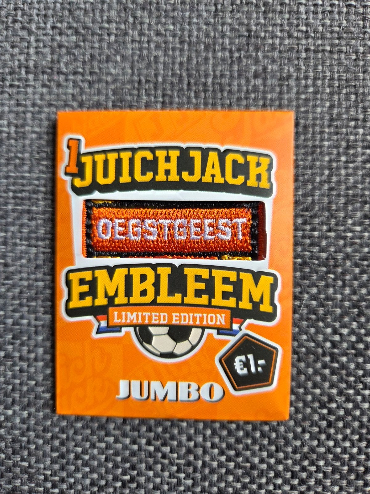 Jumbo Juichjack Oegstgeest Embleem Limited Edition, Jumbo, Ophalen of Verzenden
