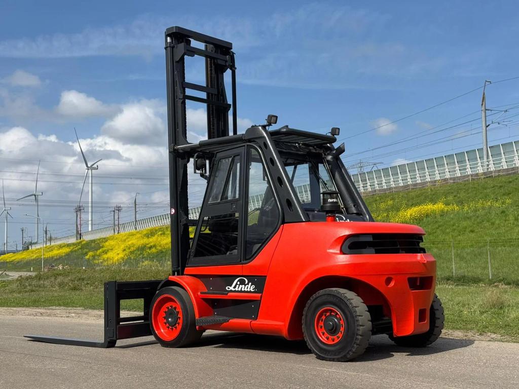 Linde Diesel Vorkensteller H80 D / 900 - 02, Meer dan 4000 kg, Overige aandrijving, Heftruck, Linde