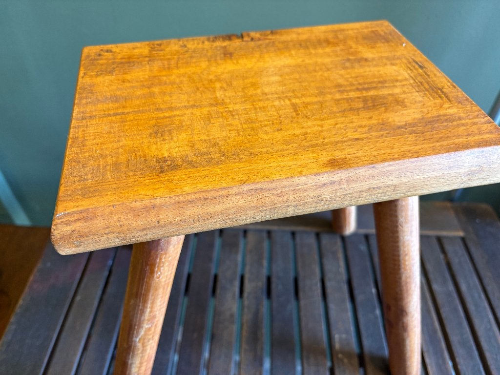 Prachtig Mooi Eiken Brocante Melkkrukje., Ophalen of Verzenden