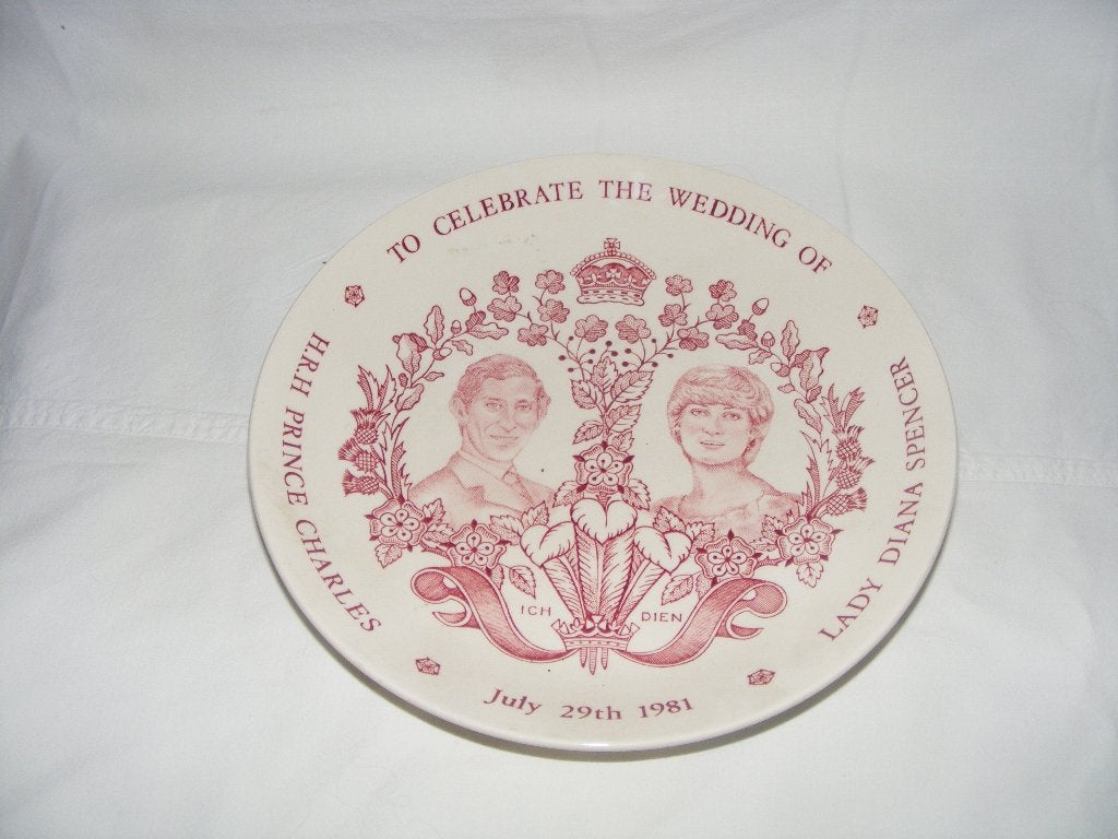 Royalty Prins Charles Lady Diana, Ophalen of Verzenden, Zo goed als nieuw, Kaart, Foto of Prent