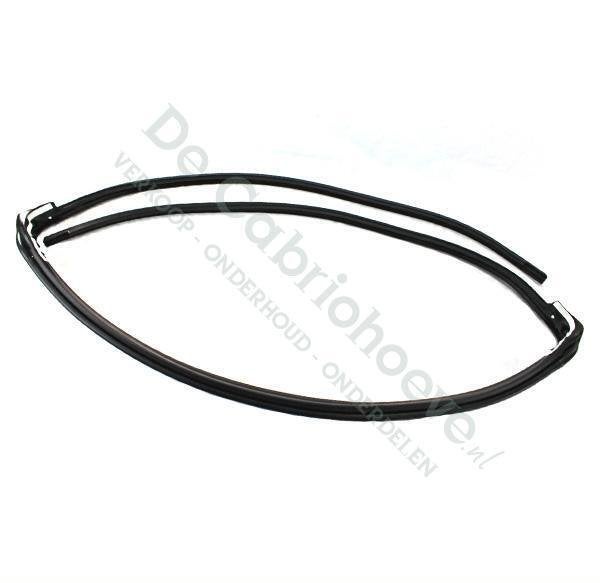 MX5 Afdichtstrip softtop van rubber (voorzijde), De Cabriohoeve VOF, Nieuw, Info@cabriohoeve.nl, Julianalaan 9, 9462PG Gasselte, Nederland