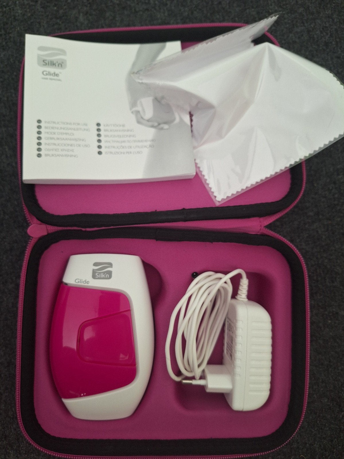 Silk'n Glide IPL Ontharingsapparaat - Z.G.A.N., Verzenden, Zo goed als nieuw, Scheren en Epileren