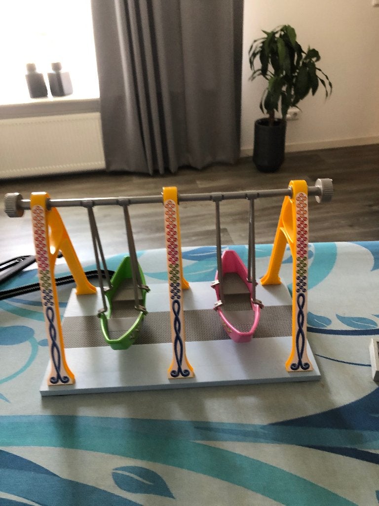 Playmobil schommel, Kinderen en Baby's, Speelgoed | Playmobil, Ophalen of Verzenden, Zo goed als nieuw