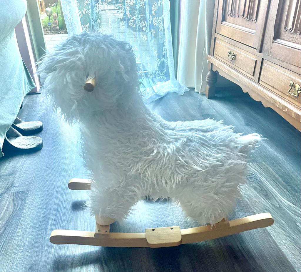 Hobbel Alpaca - Schattig en Zacht Schommeldier, Ophalen, Gebruikt