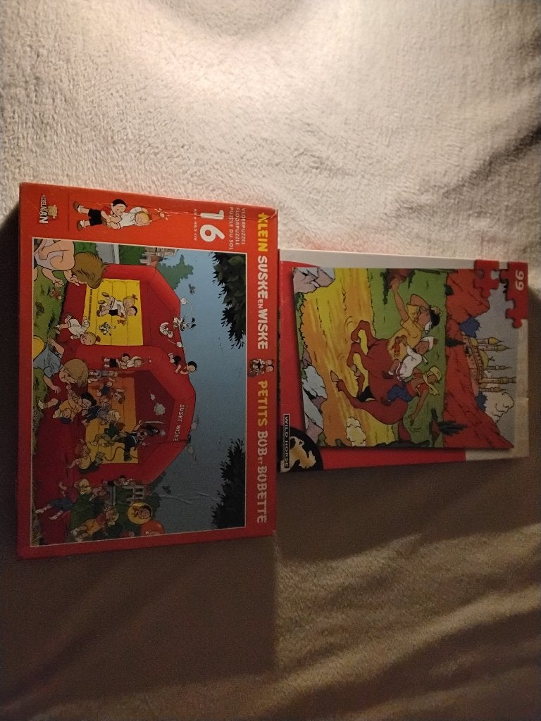 Klein Suske en Wiske: Springkasteel en wild horse, Ophalen of Verzenden, Suske en Wiske, Zo goed als nieuw, Boek of Spel