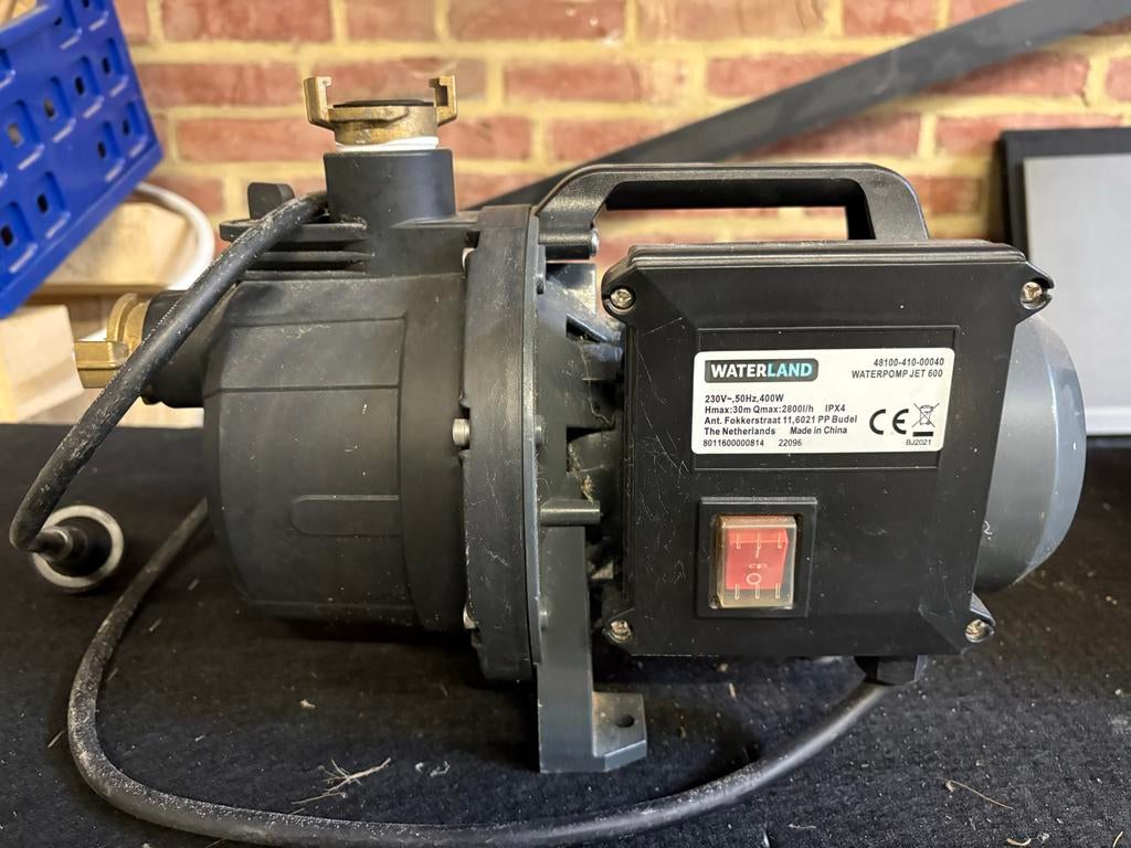 Waterland Beregeningspomp JET 600 - 400W, Ophalen, Gebruikt, Elektrisch, Beregeningspomp