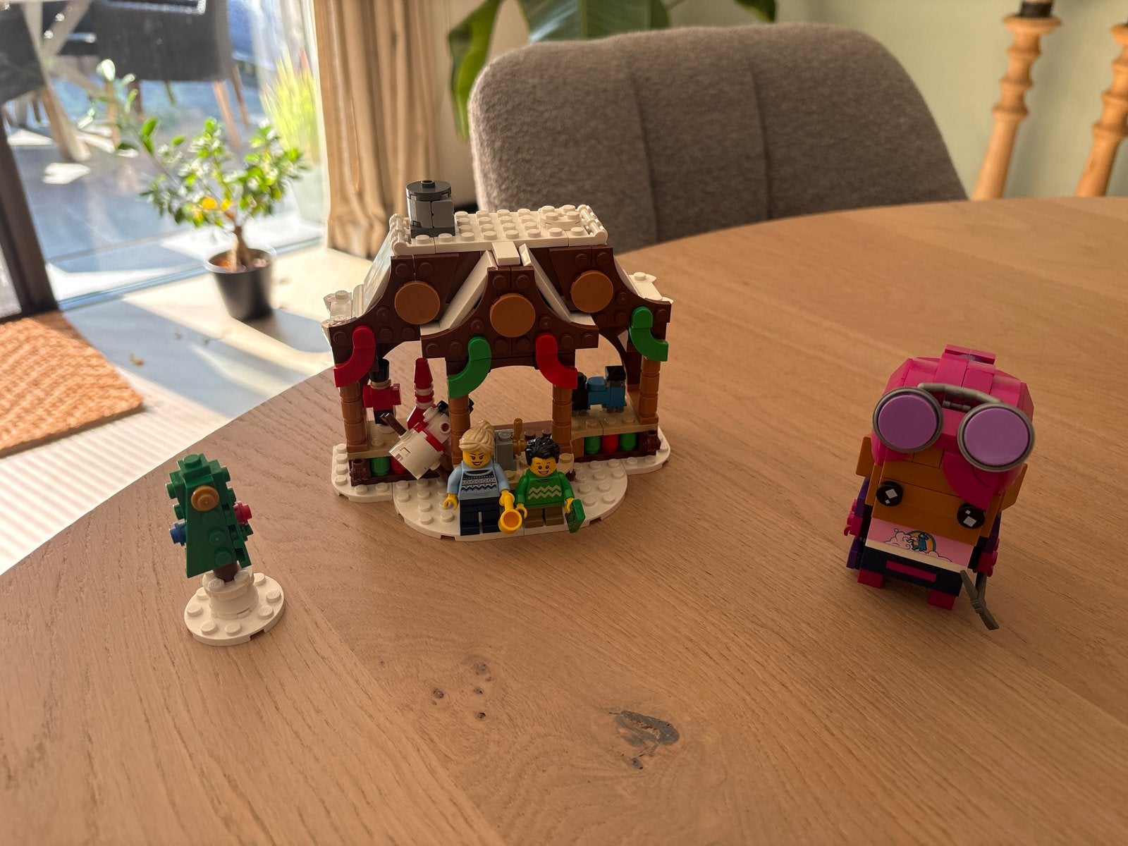 Lego Kerstmarkt en BrickHeadz, BrickHeadz, Lego, Ophalen of Verzenden, Zo goed als nieuw