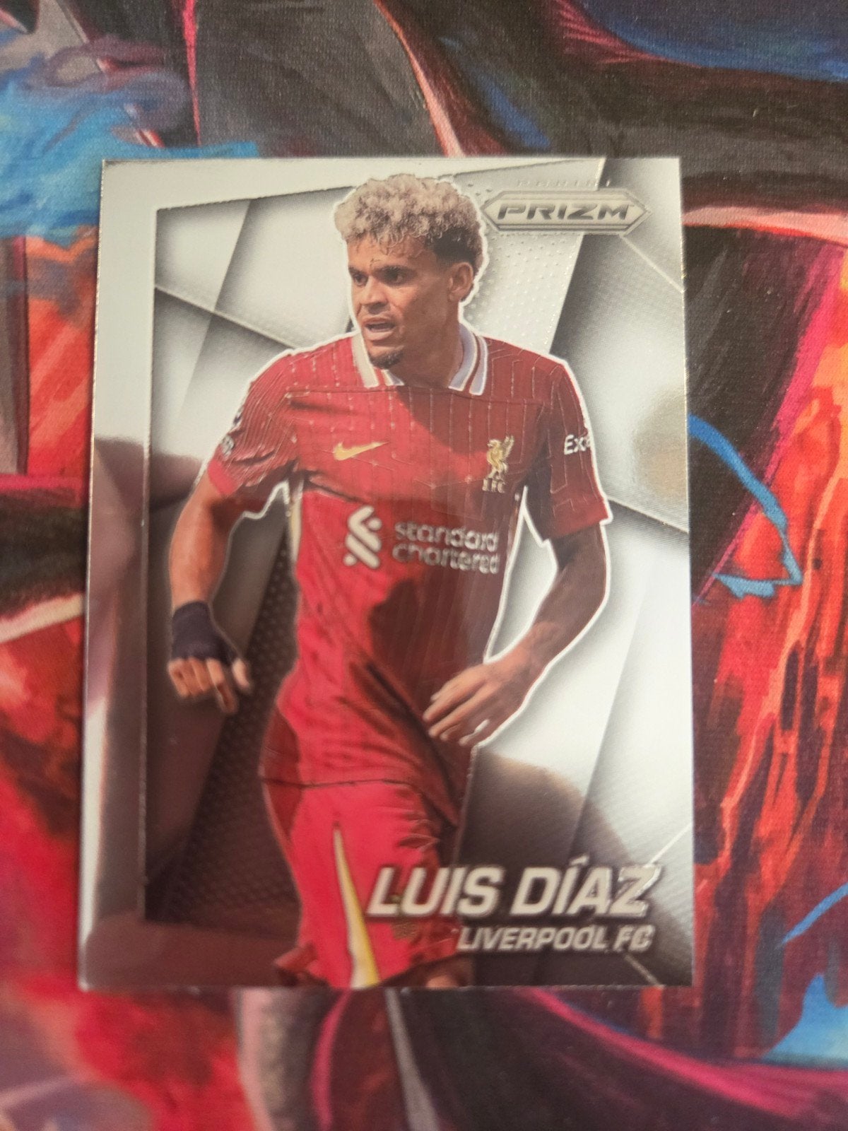 Panini Prizm Luis Díaz Liverpool FC Spelerskaart, Ophalen of Verzenden, Nieuw, Buitenlandse clubs, Spelerskaart
