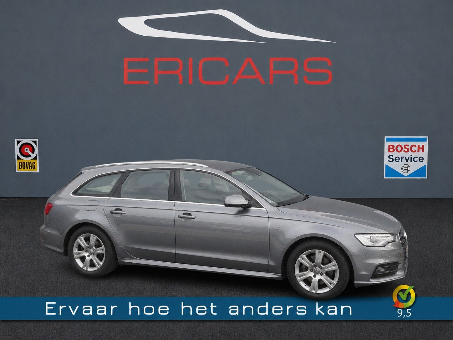 Audi A6 Avant 2.0 TDI Sport Edition S-Line, Pano, Navi, Leer, Auto's, Audi, Euro 5, Gebruikt, 4 cilinders, Leder en Stof