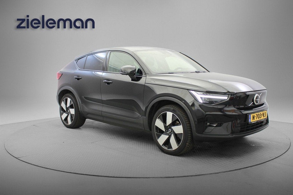 Volvo C40 Recharge Twin 78 kWh - Panorama, Carplay, 360 Came, Auto's, Overige modellen, Met garantie (alle), Zwart, USB
