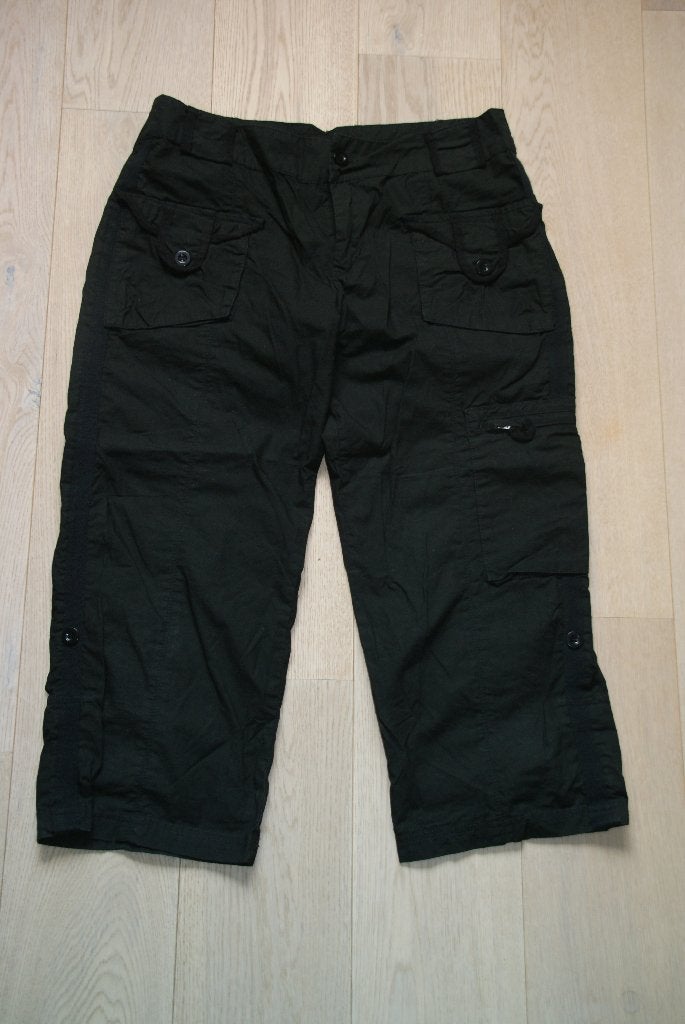 Te koop: Driekwart, 3kwart broek, capri Soho, maat 38, zwart, Kleding | Dames, Maat 38/40 (M), Zwart, Soho, Ophalen of Verzenden