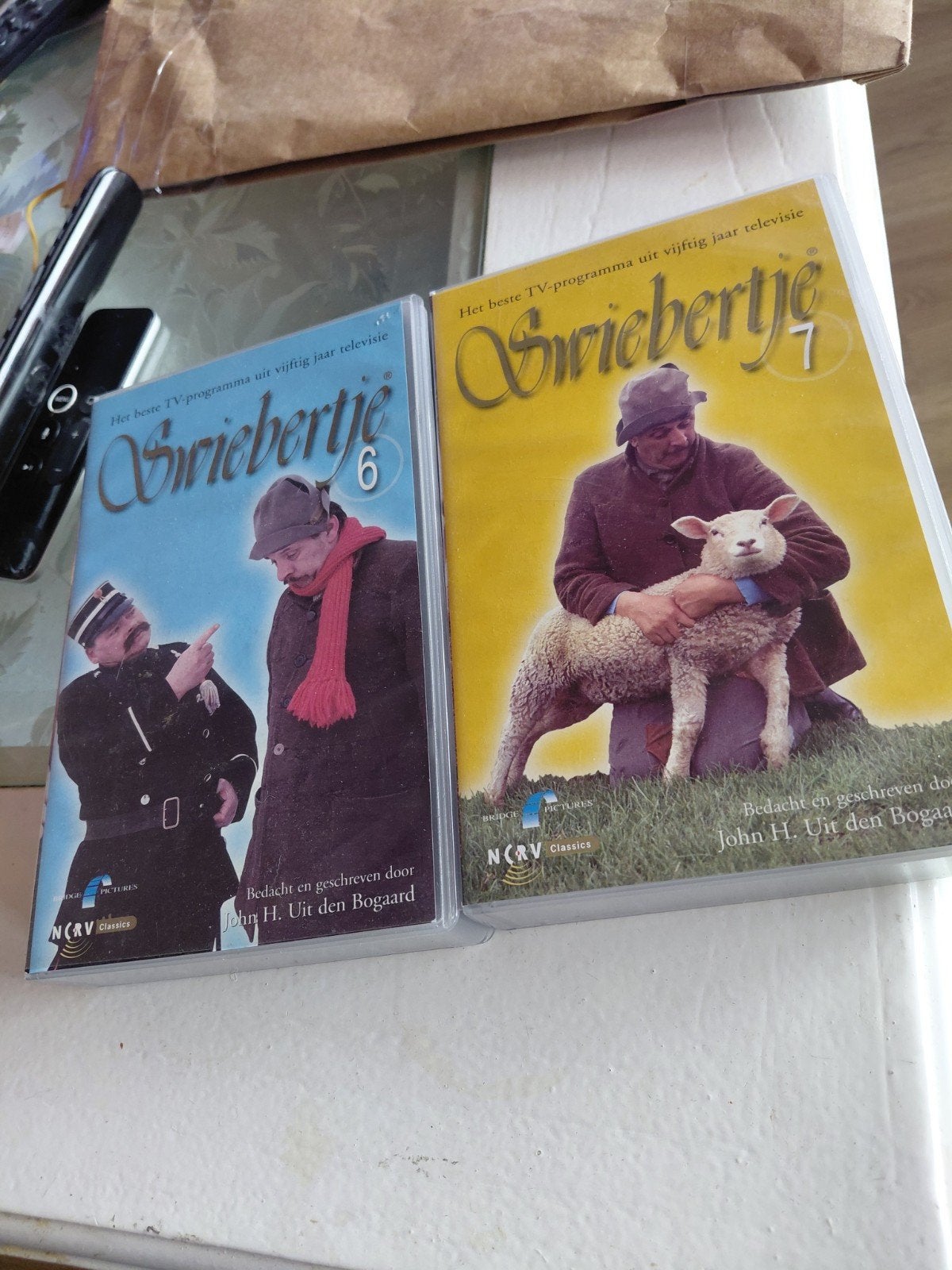 Swiebertje Deel 6 & 7 (VHS) – Deel 7 nog in plastic!, Alle leeftijden, Ophalen of Verzenden, Kinderprogramma of -film, Nieuw in verpakking