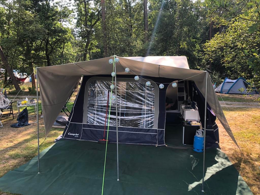 Vouwwagen Camplet Apollo, Blauw, Ophalen of Verzenden, Aanwezig, Camp-Let