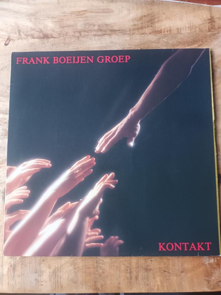 Vinyl Frank Boeijen Groep - Kontakt, Cd's en Dvd's, Inclusief binnenhoes, Ophalen of Verzenden, 1980 - 1989, Gebruikt