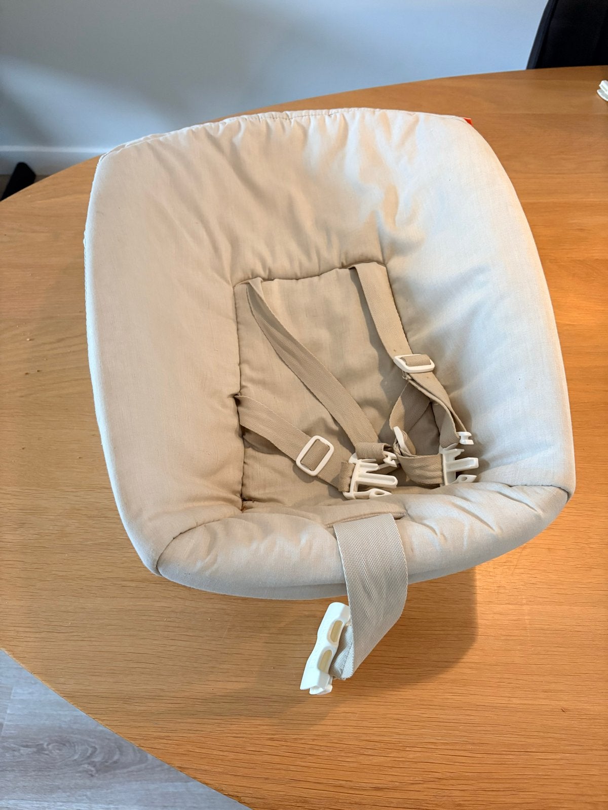 Stokke Tripp Trapp Newborn Set met bekleding, Ophalen, Gebruikt, Meegroeistoel, Gordel(s)