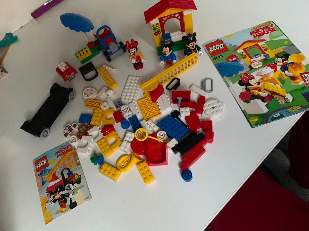 Klassieke Lego Mickey Mouse!, Gebruikt, Lego, Ophalen of Verzenden, Compleet