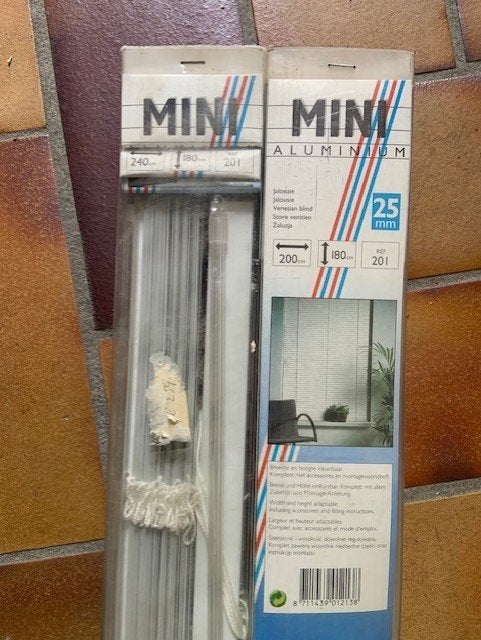 Mini aluminium jalozieen NIEUW, Ophalen of Verzenden, Nieuw