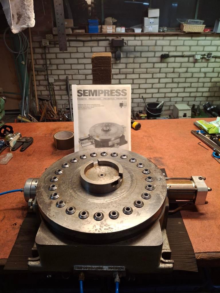 Sempress Pneumatische Verdeeltafel/Indexeertafel, Ophalen, Elektrisch, Overige soorten, Sempress