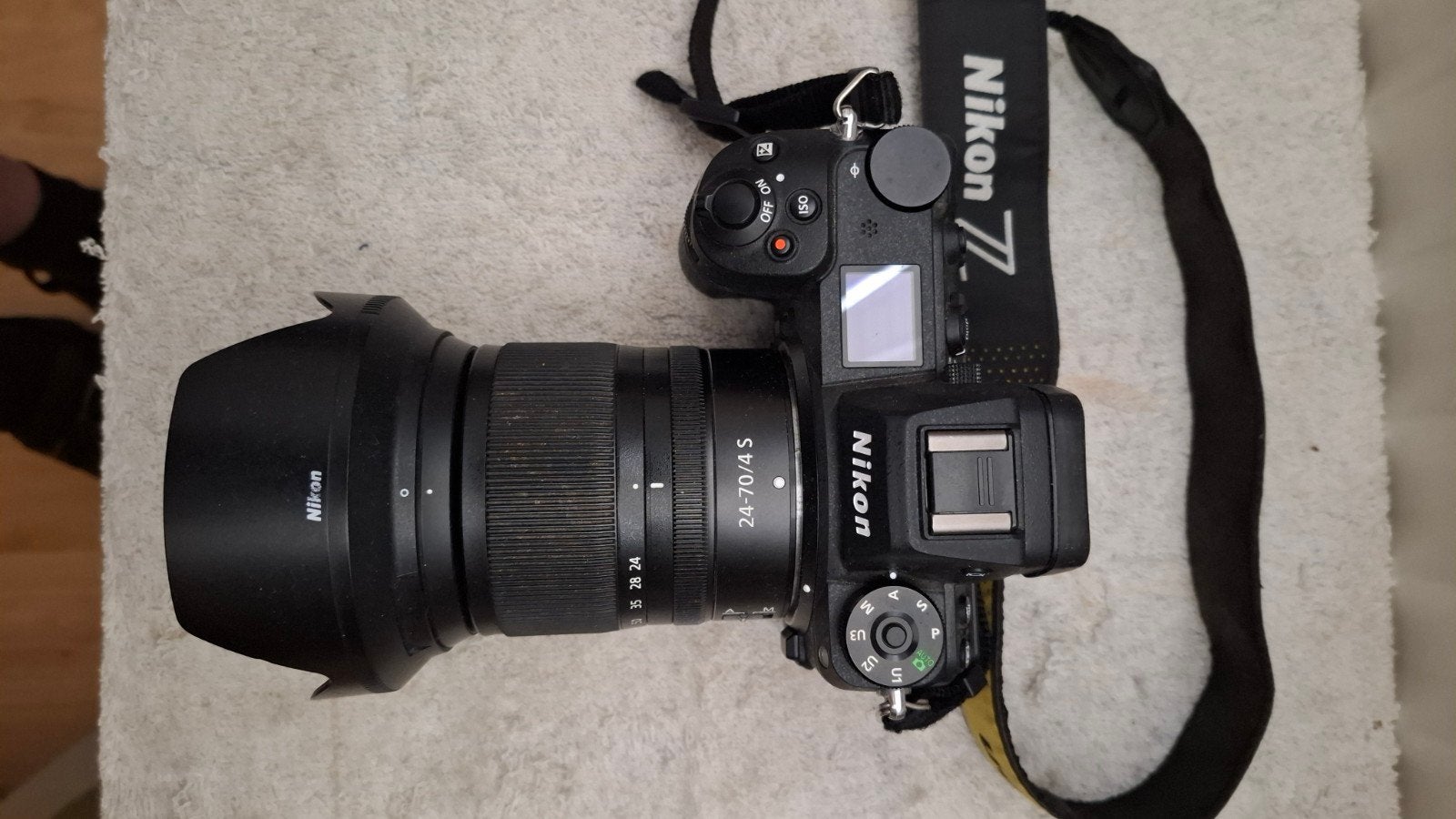 Nikon Z6ii met Nikkor Z24-70 f4, Ophalen, Spiegelreflex, Zo goed als nieuw, Nikon