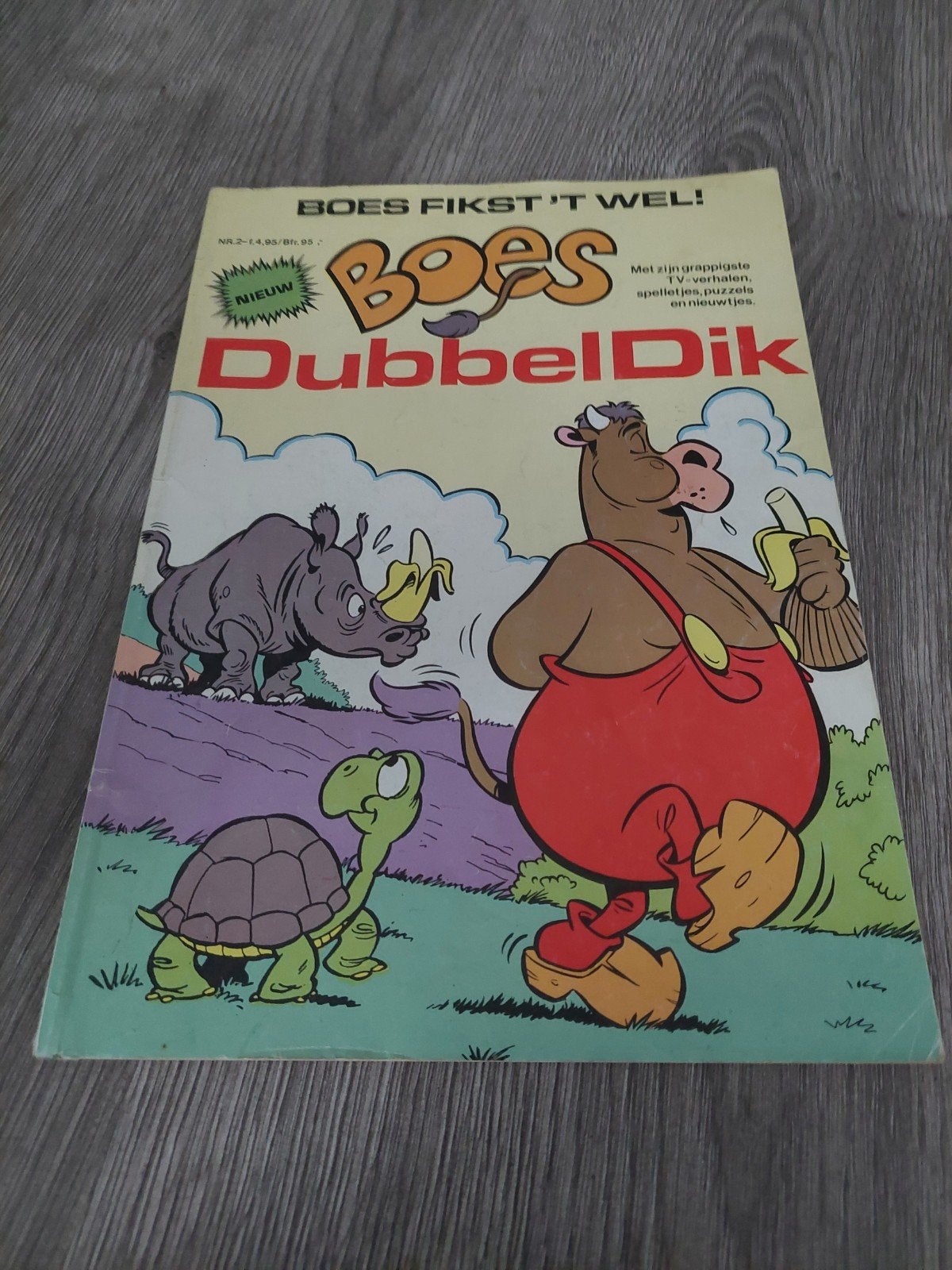 BOES (  dubbeldik)  tv serie strip 1987, Boeken, Stripboeken, Eén stripboek, Nieuw, Ophalen of Verzenden, Wil Raymakers
