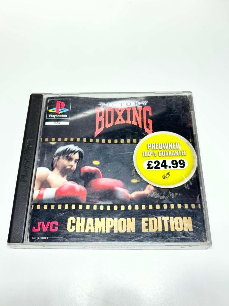 Victory Boxing PlayStation 1 Ps1, Spelcomputers en Games, Games | Sony PlayStation 1, Gebruikt, 2 spelers, Ophalen of Verzenden