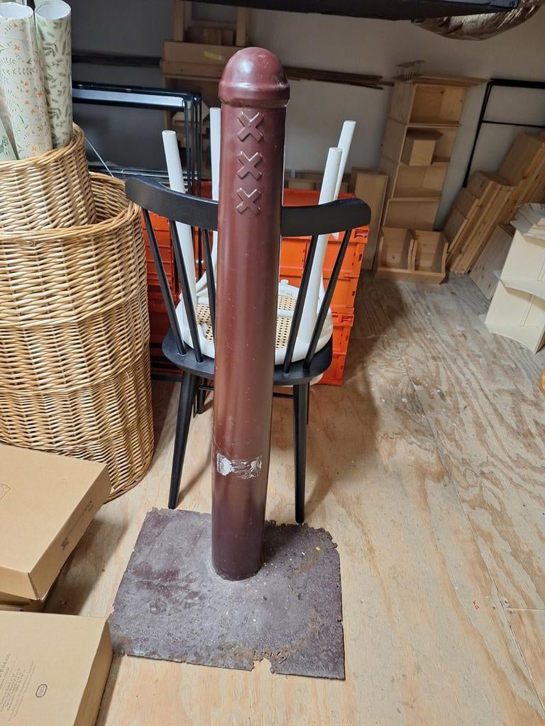 Authentieke Amsterdamse paal (Amsterdammertje), Antiek en Kunst, Ophalen of Verzenden