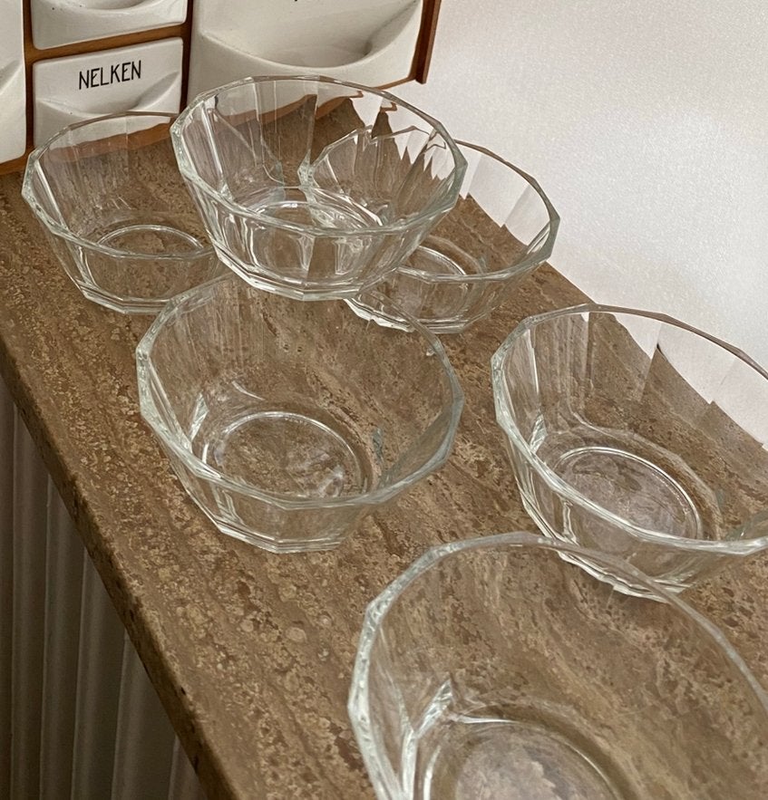 Bormioli Design Dessertbakjes (Italie), Huis en Inrichting, Gebruikt, Overige merken, Verzenden, Overige typen