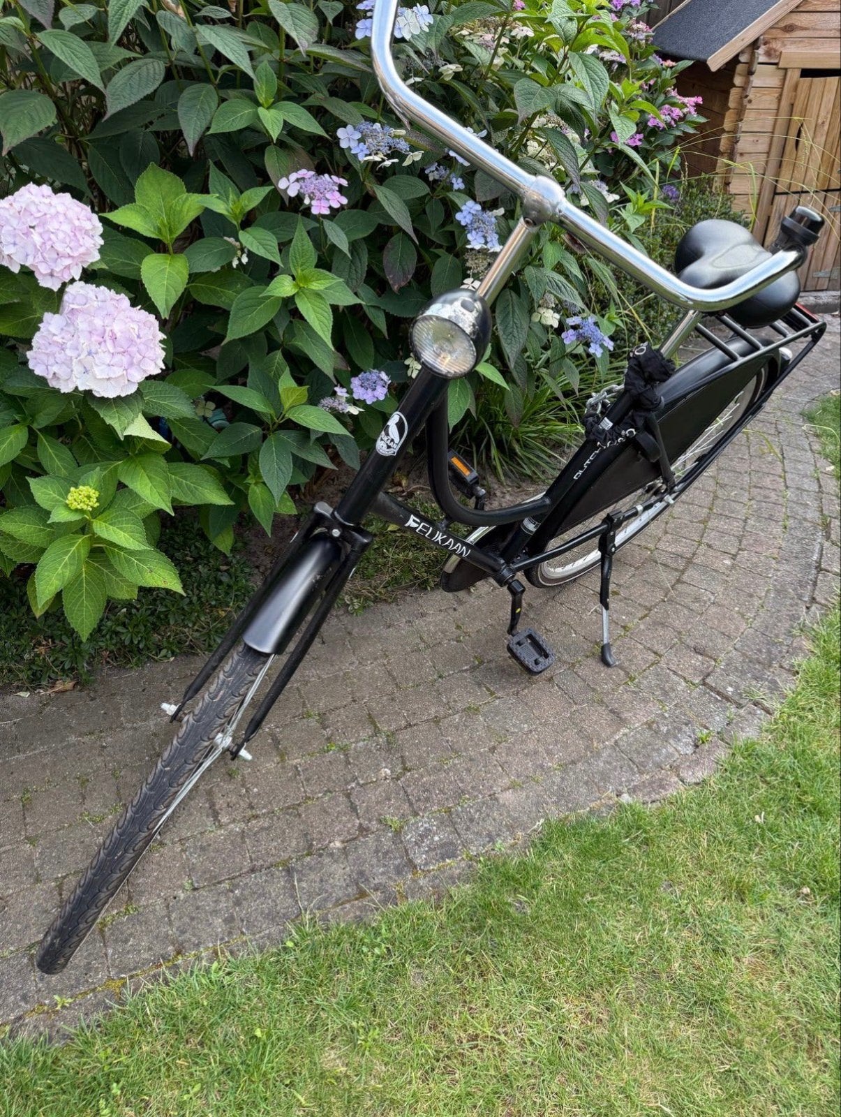Zwarte Pelikaan damesfiets, Ophalen, Gebruikt, Overige merken