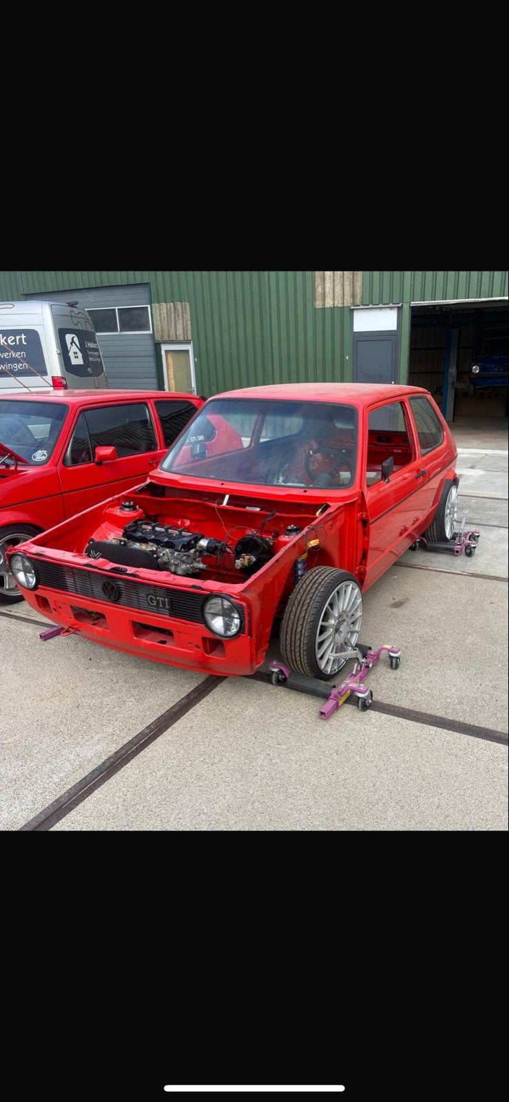Volkswagen Golf 1.8 GTI 1983 Rood, 4 cilinders, 1781 cc, Geïmporteerd, Rood