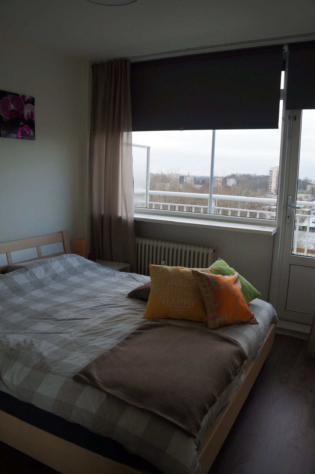 2-persoons bedombouw 180x200 met lattenbodem en topper, Ophalen, Tweepersoons, 180 cm, 200 cm