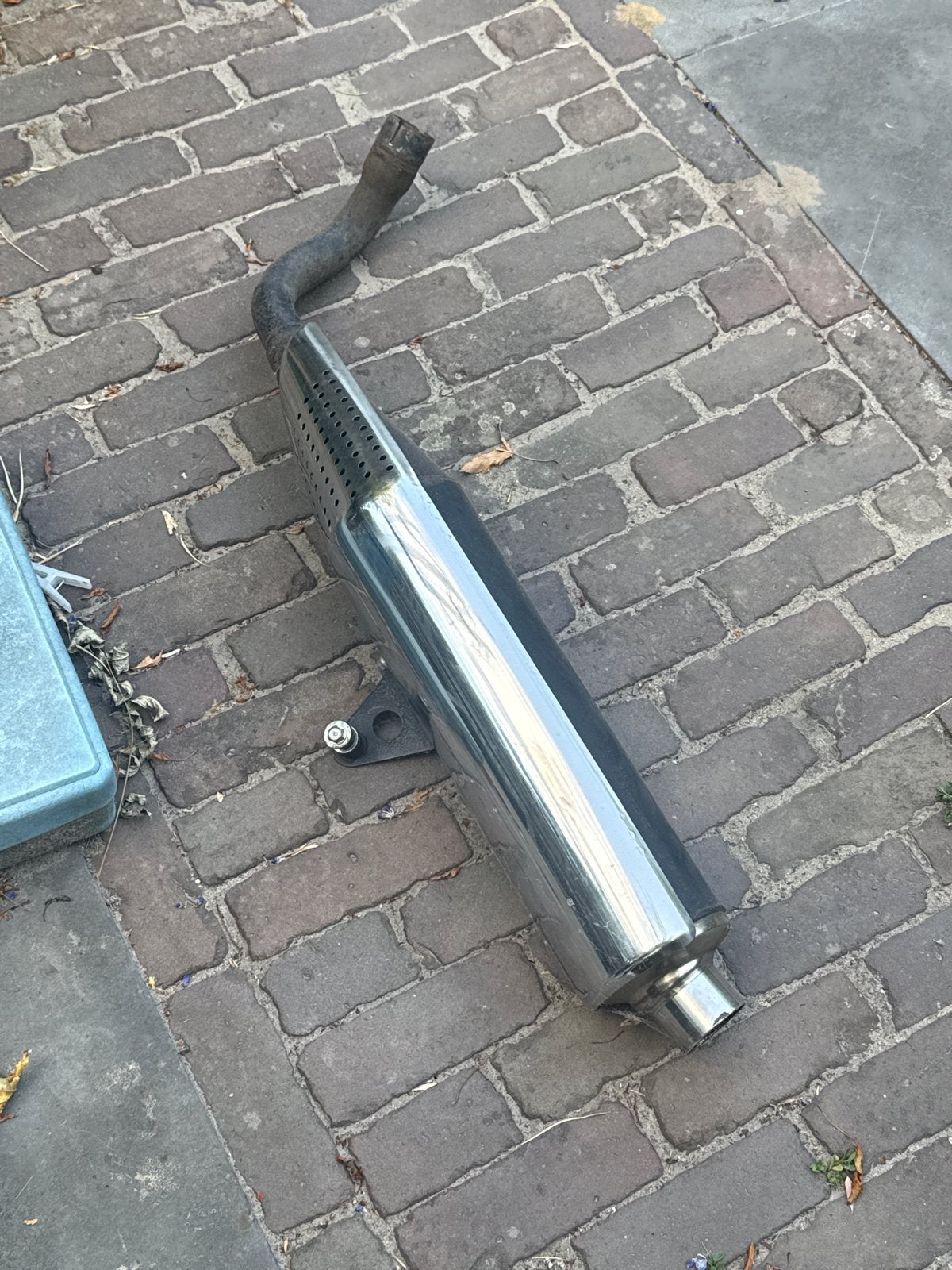 Orginele uitlaat honda hornet CB600f, Ophalen, Gebruikt