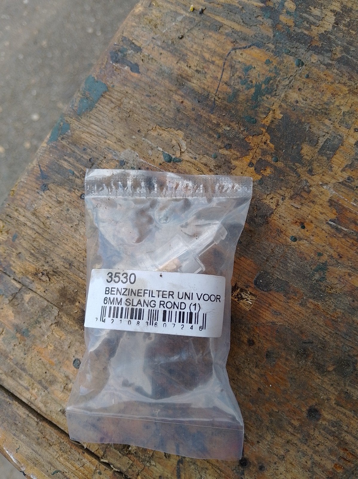 Benzinefilter Universeel 6mm slang rond, Auto-onderdelen, Ophalen of Verzenden, Nieuw, Universele onderdelen