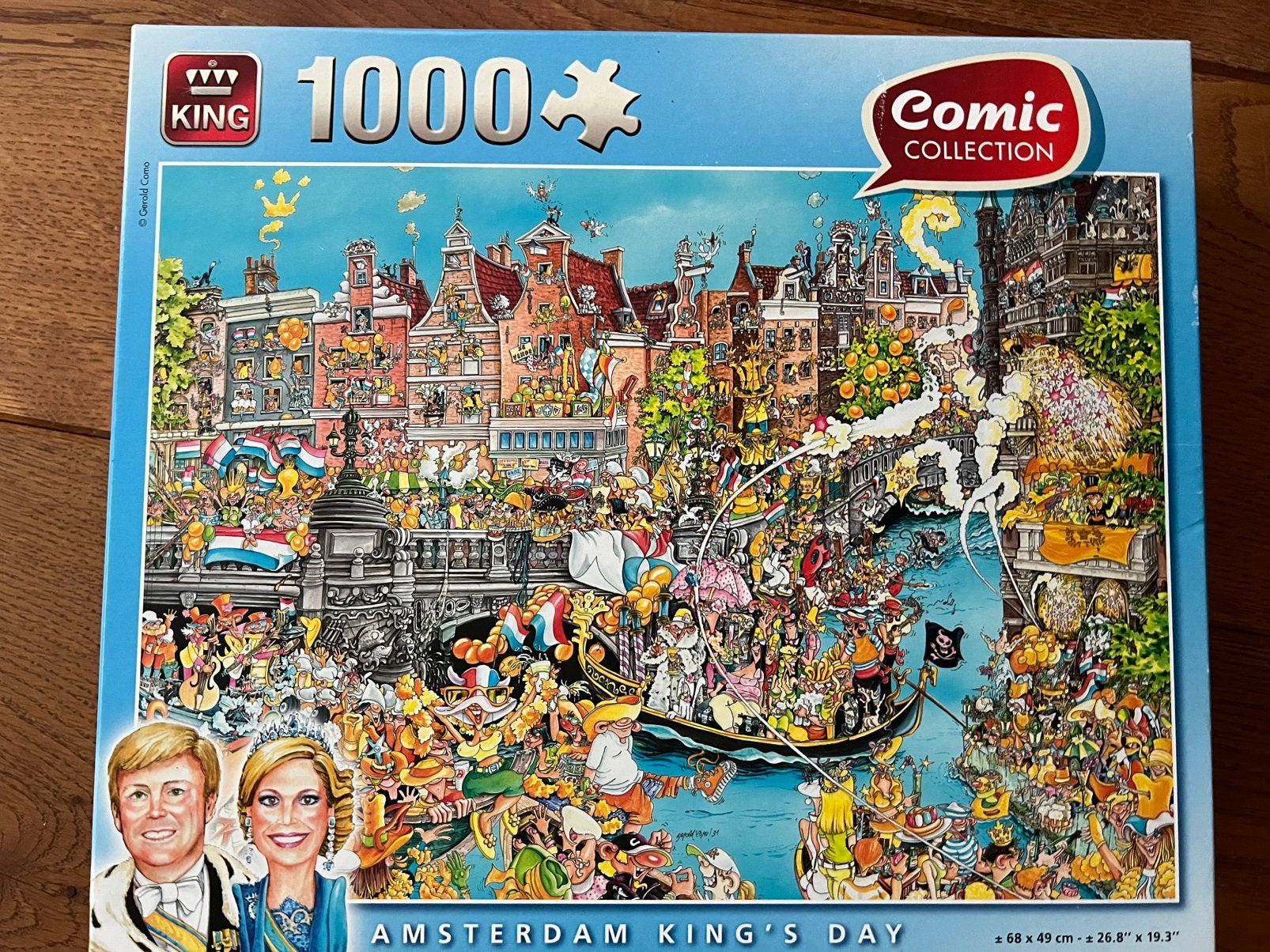 Amsterdam King s Day, Ophalen of Verzenden, 500 t/m 1500 stukjes, Zo goed als nieuw