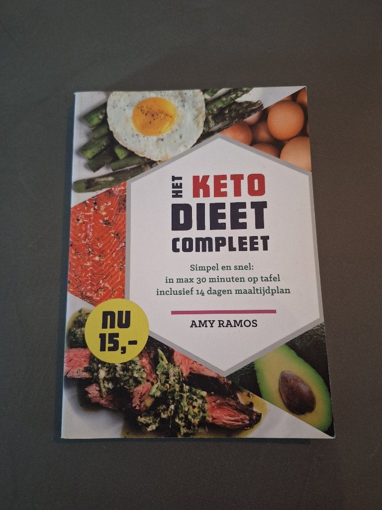 Het Keto dieet compleet, Ophalen of Verzenden, Zo goed als nieuw, Overige gebieden