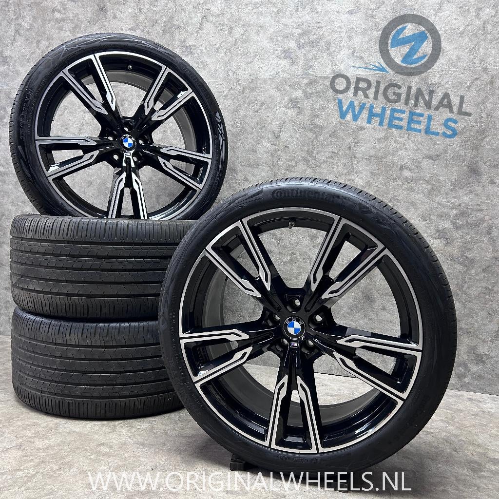 22 inch originele velgen + zomerbanden BMW X5 X6 747 M