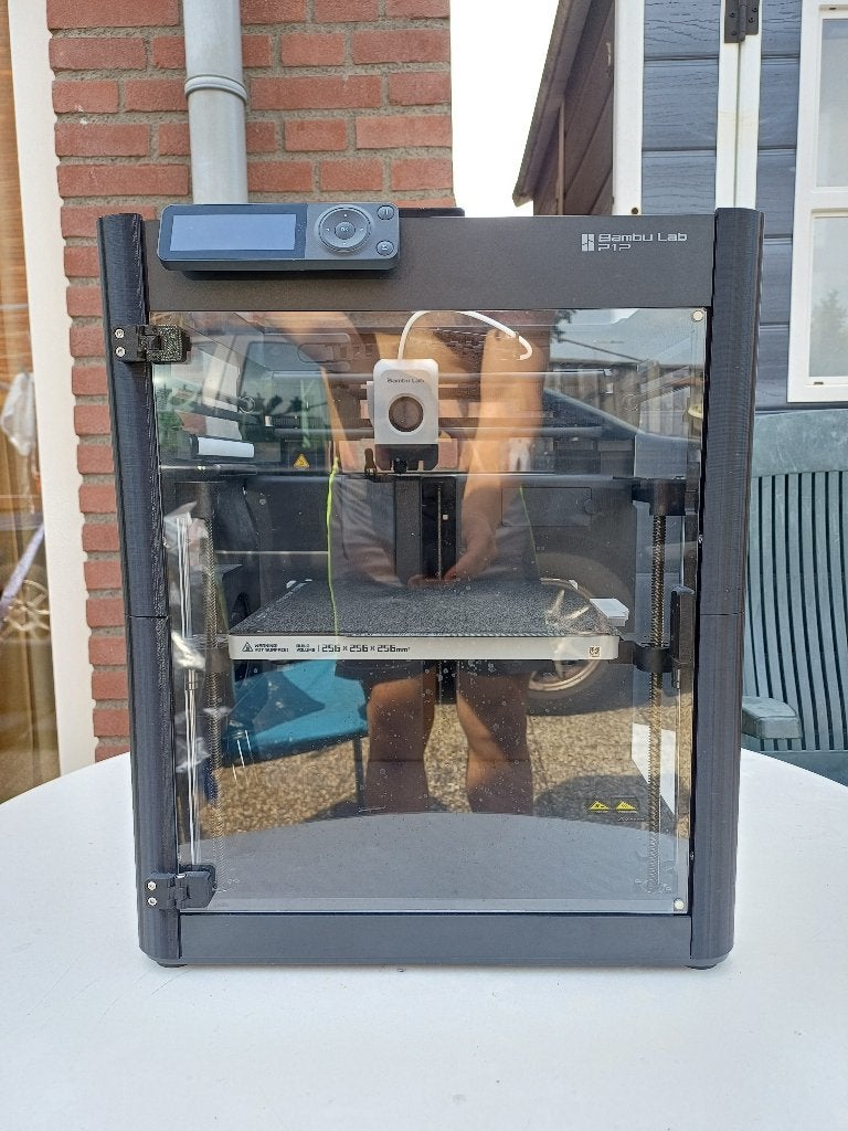 Bambu Lab P1P volledig enclosed + Vision panel upgrade, Computers en Software, 3D Printers, Ophalen, Ingebouwde Wi-Fi, Bambu labs