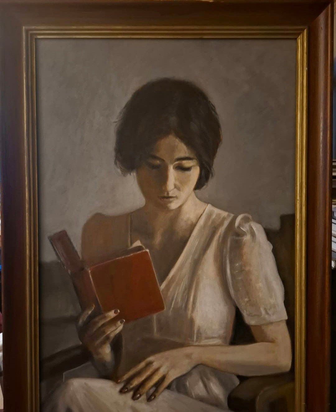 schilderij 60x80 cm Ingelijst, Ophalen of Verzenden