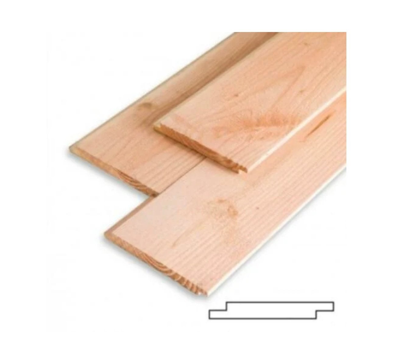 Douglas wisselsponning 1.8x19,5x500cm, Ophalen, Minder dan 25 mm, Nieuw, Plank