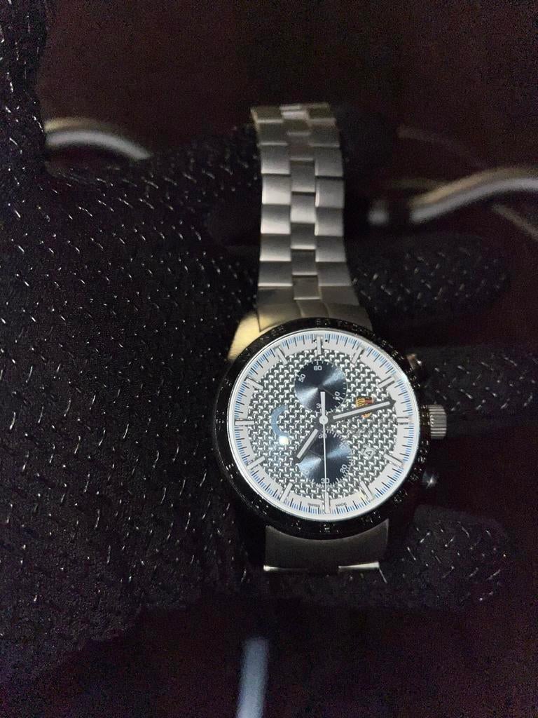 Nette Porsche horloge, Sieraden, Tassen en Uiterlijk, Horloges | Heren, Ophalen, Zo goed als nieuw, Overige merken