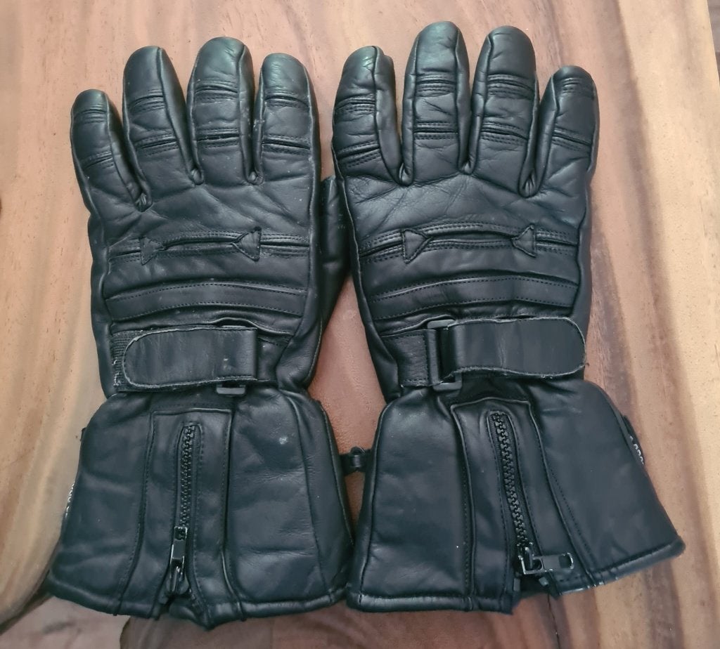 leren motor handschoenen maat M, Motoren, Ophalen of Verzenden, Tweedehands, Handschoenen, Overige merken