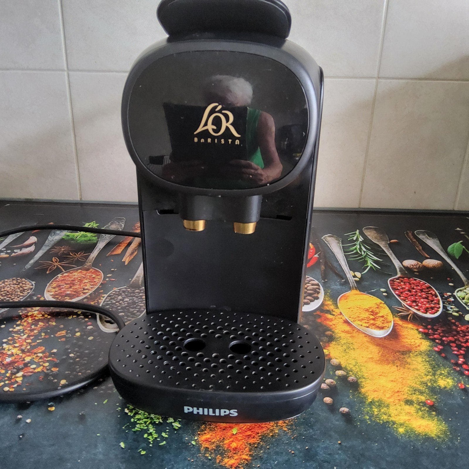 Lor barista koffiemachine, Witgoed en Apparatuur, Koffiezetapparaten, Ophalen of Verzenden, Zo goed als nieuw, Koffiemachine